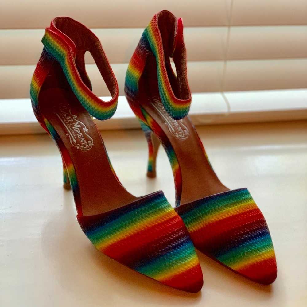Jefferey Campbell Rainbow Solitaire Pump